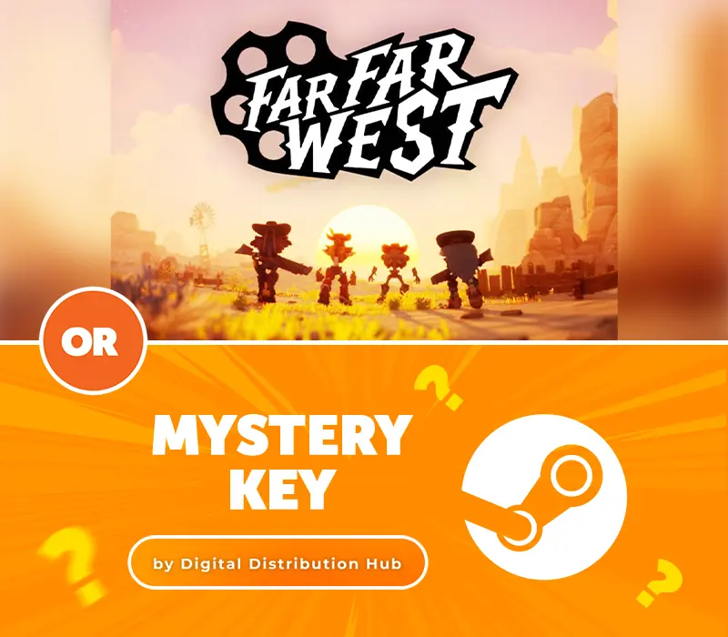 Far Far West or Mystery Steam CD Key by Digital Distribution Hub