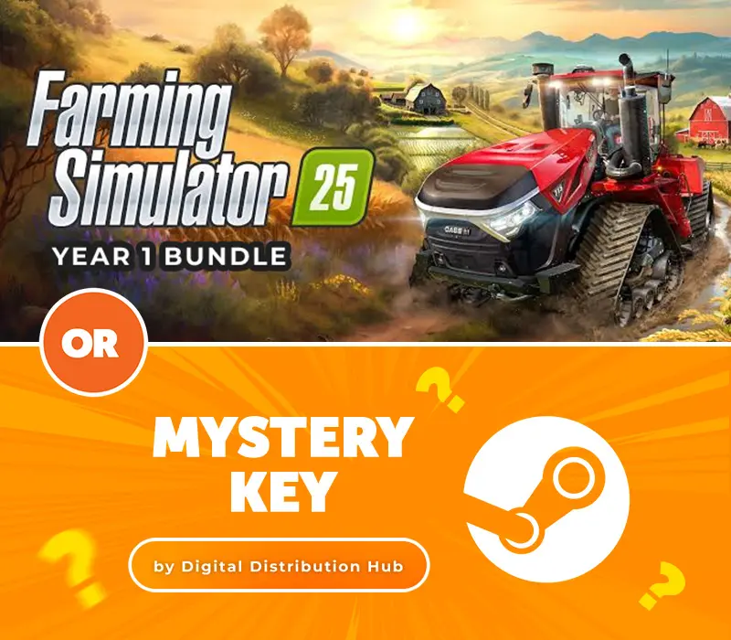 Farming Simulator 25 | Year 1 Bundle or Mystery Steam CD Key by Digital Distribution Hub