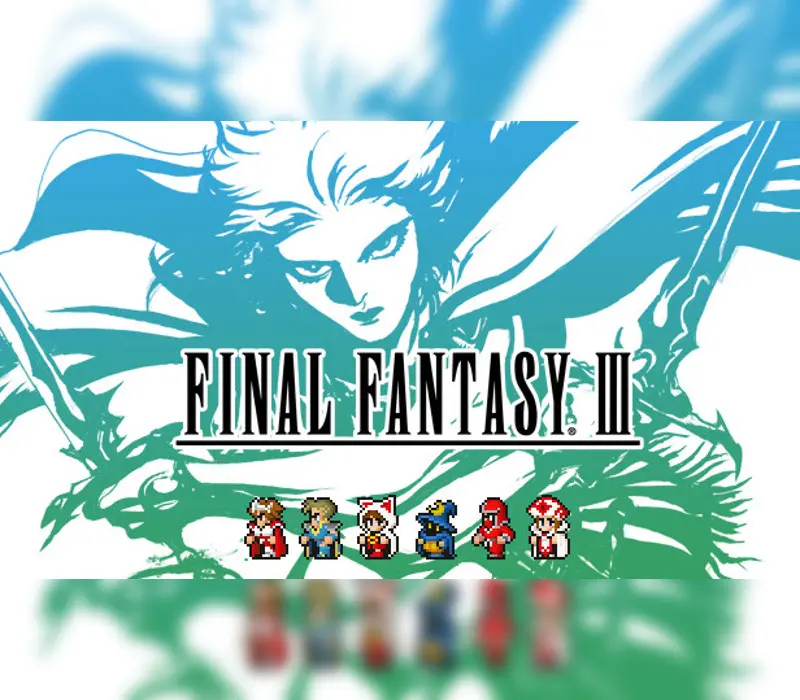 Final Fantasy III Pixel Remaster EU PC Steam CD Key