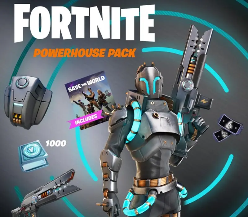 Fortnite - Powerhouse Pack + 1000 V-Bucks Challenge EU XBOX One / XBOX Series X|S CD Key