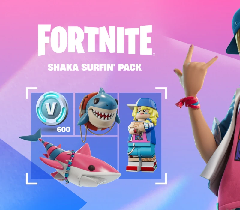 Fortnite - Shaka Surfin' Pack DLC EU XBOX One / Xbox Series X|S CD Key