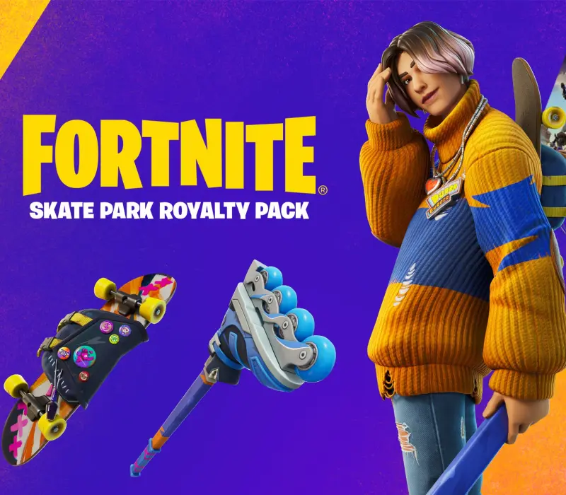 Fortnite - Skate Park Royalty Pack DLC US XBOX One / Xbox Series X|S CD Key
