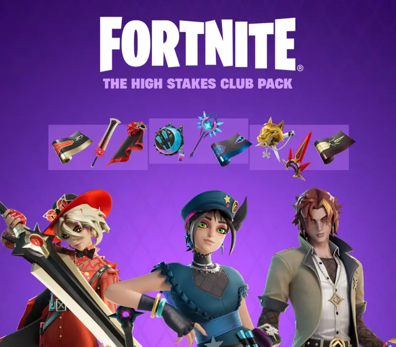 Fortnite - The High Stakes Club Pack DLC AU XBOX One / Xbox Series X|S CD Key