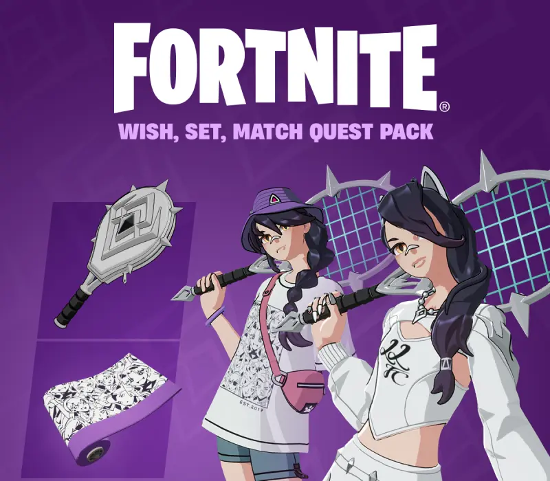 Fortnite - Wish, Set, Match Quest Pack DLC CA XBOX One / Xbox Series X|S CD Key