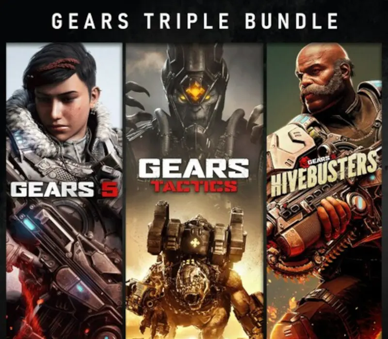 Gears Triple Bundle EU XBOX One / Xbox Series X|S / Windows 10 CD Key