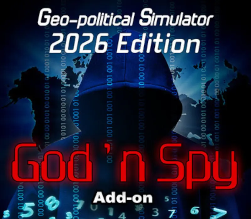 Geo-Political Simulator - God'n Spy 2026 Edition Add-on DLC PC Steam CD Key