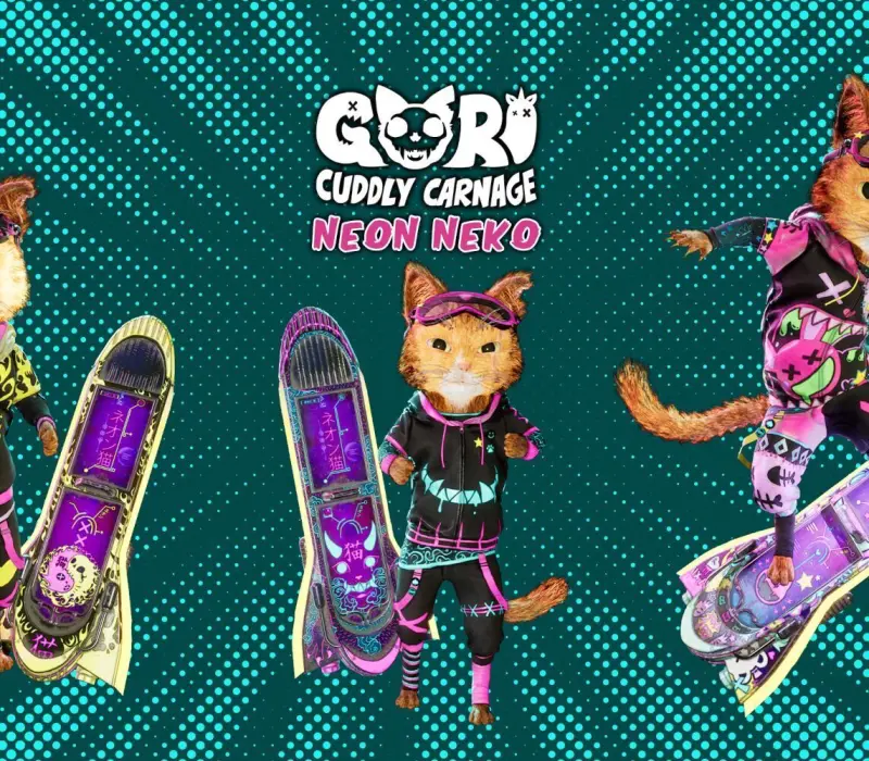 Gori: Cuddly Carnage - Neon Neko Skin Pack DLC PC Steam CD Key