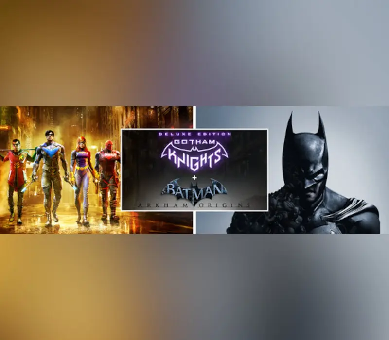 Gotham Knights Deluxe Edition + Batman: Arkham Origins Bundle PC Steam CD Key