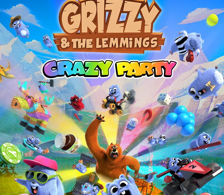 Grizzy and the Lemmings - Crazy Party PC Steam CD Key