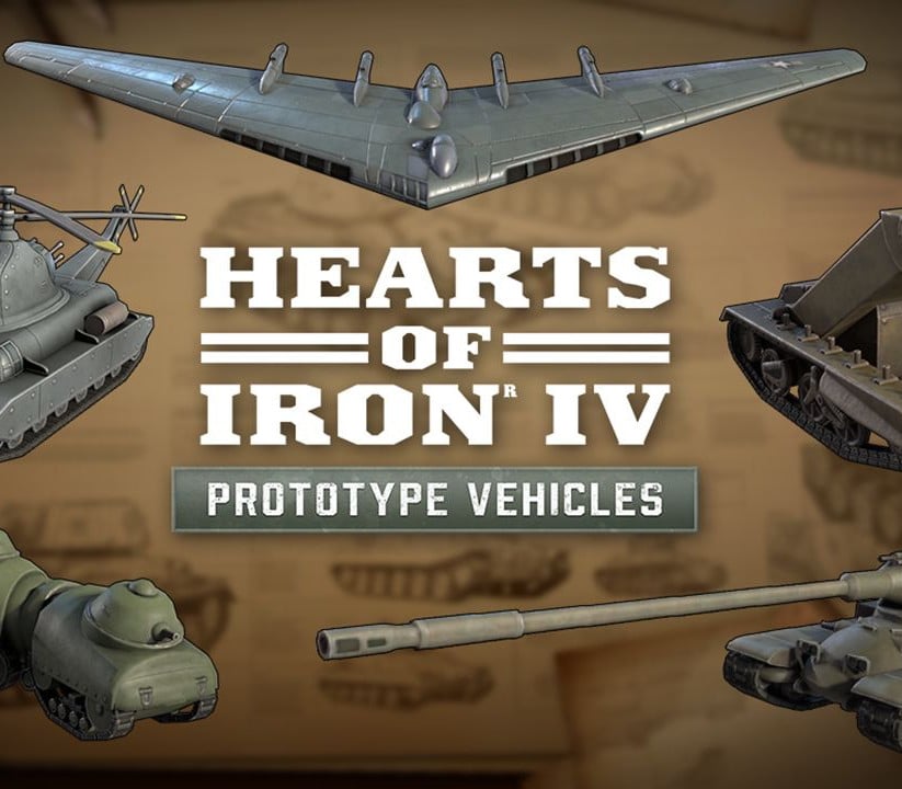 Hearts of Iron IV - Prototype Vehicles DLC PC Steam CD Key