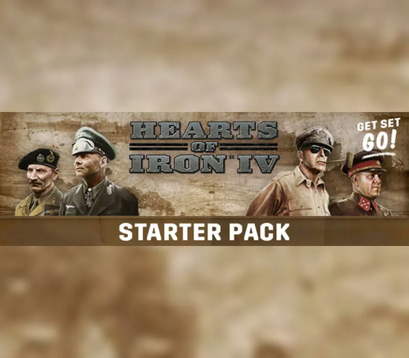 Hearts of Iron IV: Starter Pack EU PC Steam CD Key