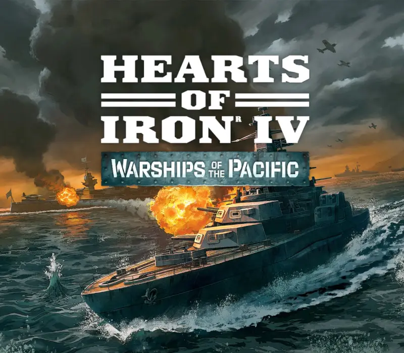 Hearts of Iron IV - Warships of the Pacific DLC RoW PC Steam CD Key