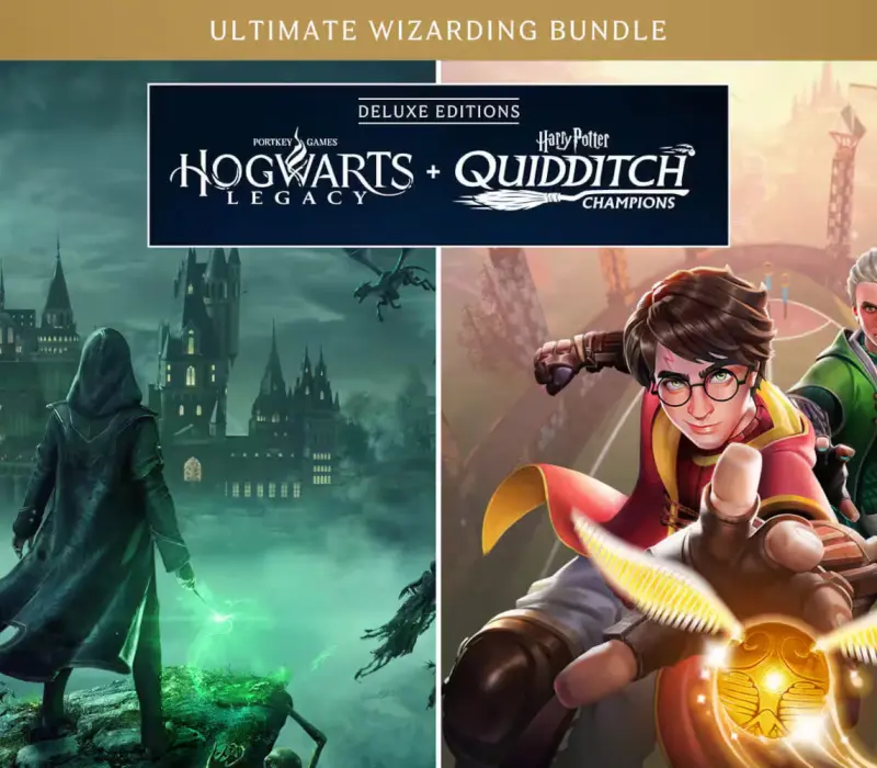 Hogwarts Legacy + Harry Potter: Quidditch Champions Deluxe Editions Bundle PC Steam CD Key