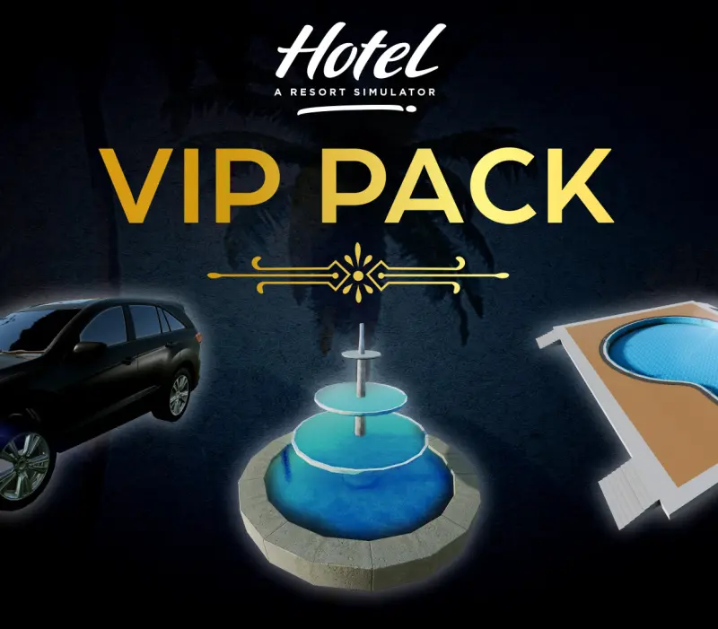 Hotel: A Resort Simulator - VIP Pack DLC PC Steam CD Key