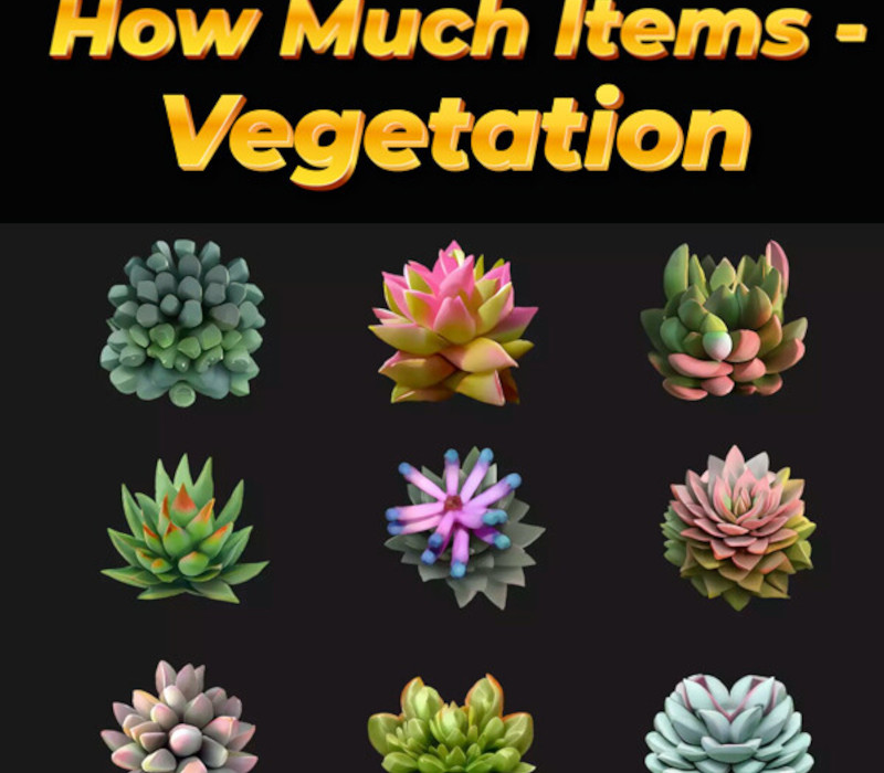 How Much Items - Vegetation PC Steam CD Key