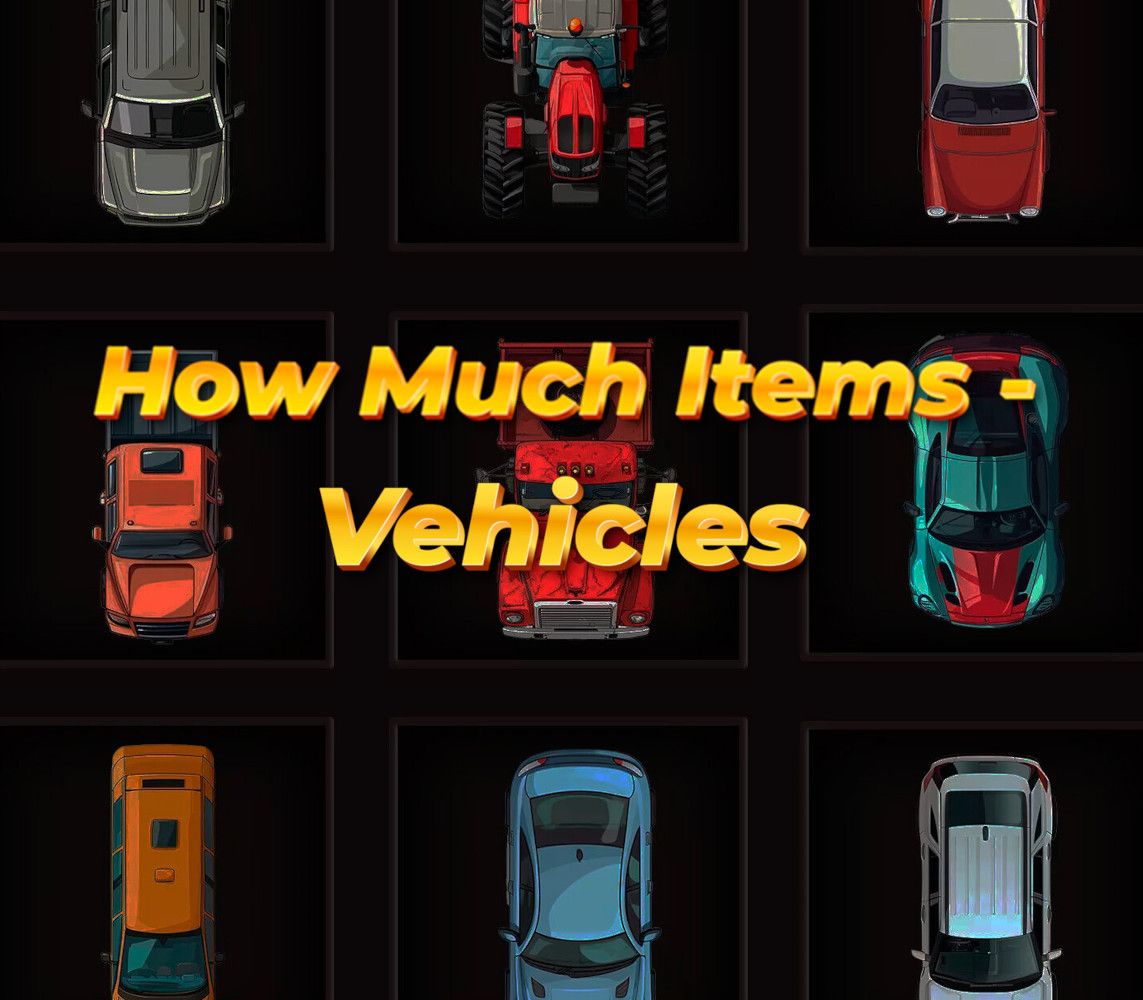 How Much Items: Vehicles PC Steam CD Key