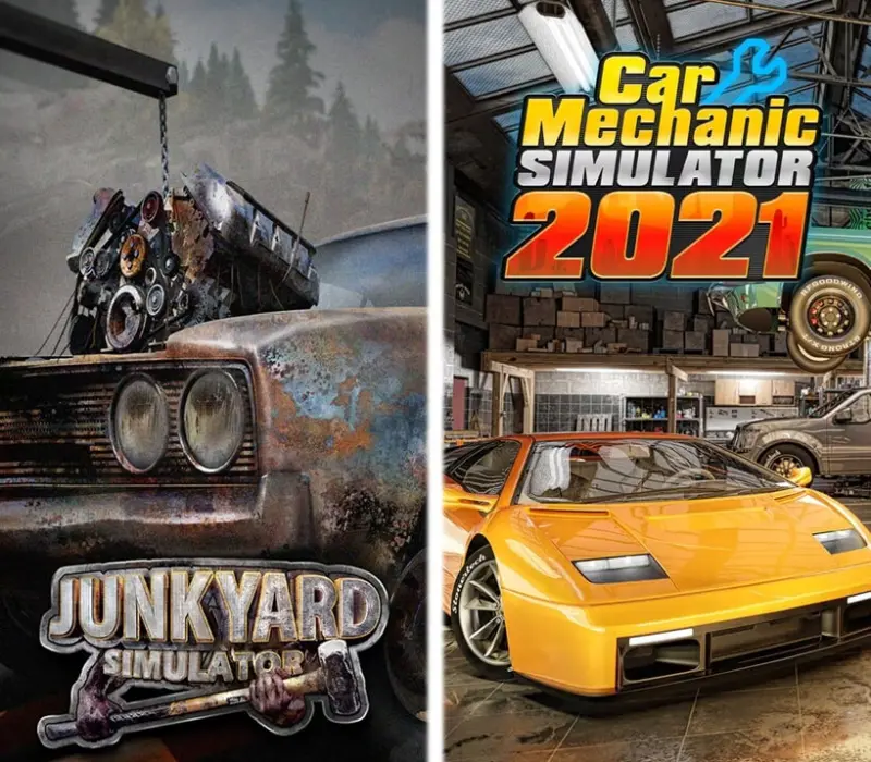 Junkyard Simulator & Car Mechanic Simulator 2021 Xbox One / Xbox Series X|S CD Key