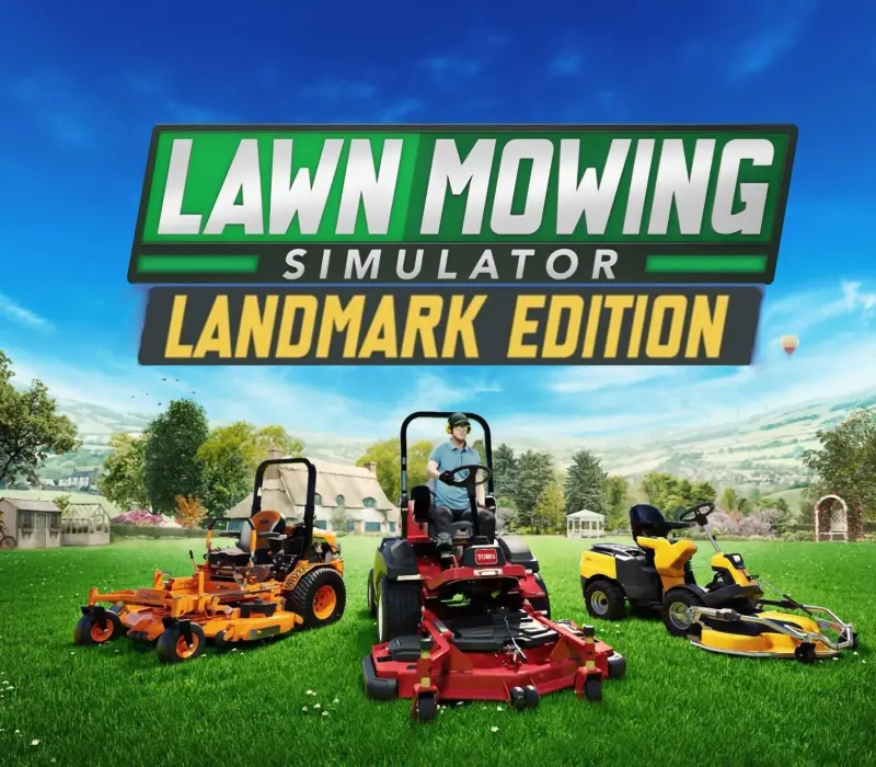 Lawn Mowing Simulator Landmark Edition RoW PC Steam CD Key