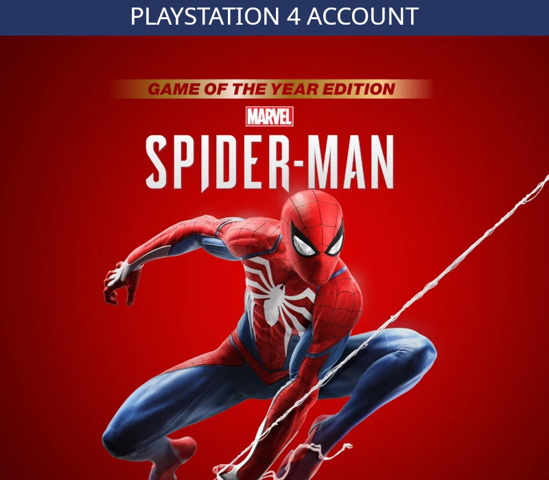 Marvel's Spider-Man GOTY PS4 Account