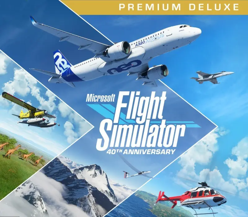 Microsoft Flight Simulator 40th Anniversary Premium Deluxe Edition AR Xbox Series X|S / Windows 10 CD Key