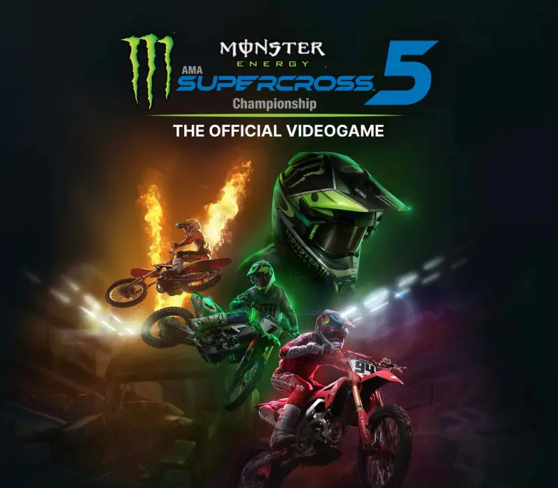 Monster Energy Supercross 5 - The Official Videogame XBOX One / Xbox Series X|S CD Key EU