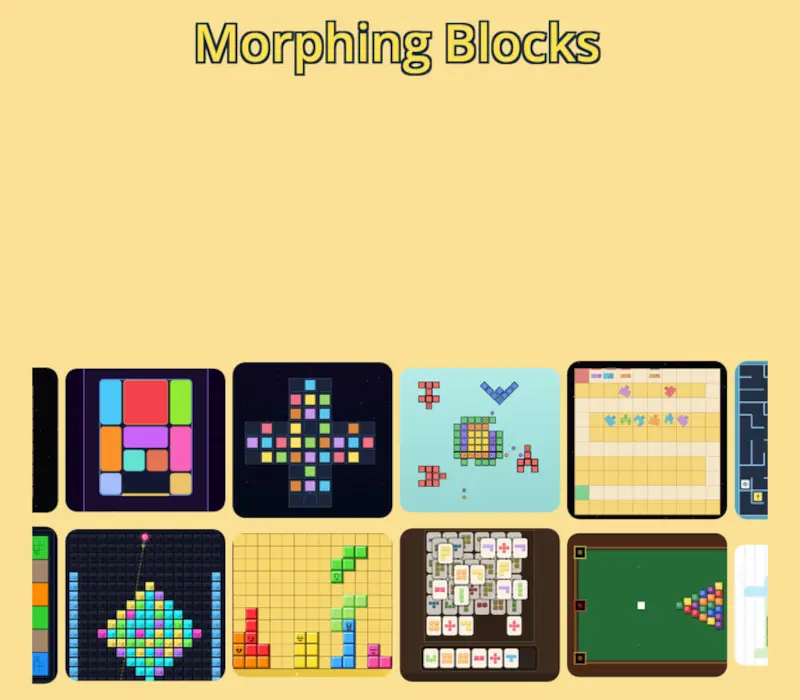 Morphing Blocks PC Steam CD Key