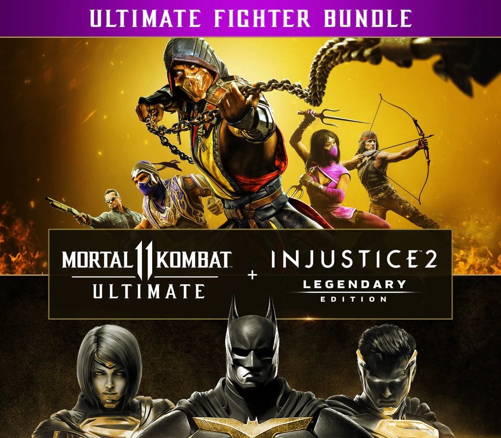 Mortal Kombat 11 Ultimate + Injustice 2 Leg. Edition Bundle US XBOX One / Xbox Series X|S CD Key