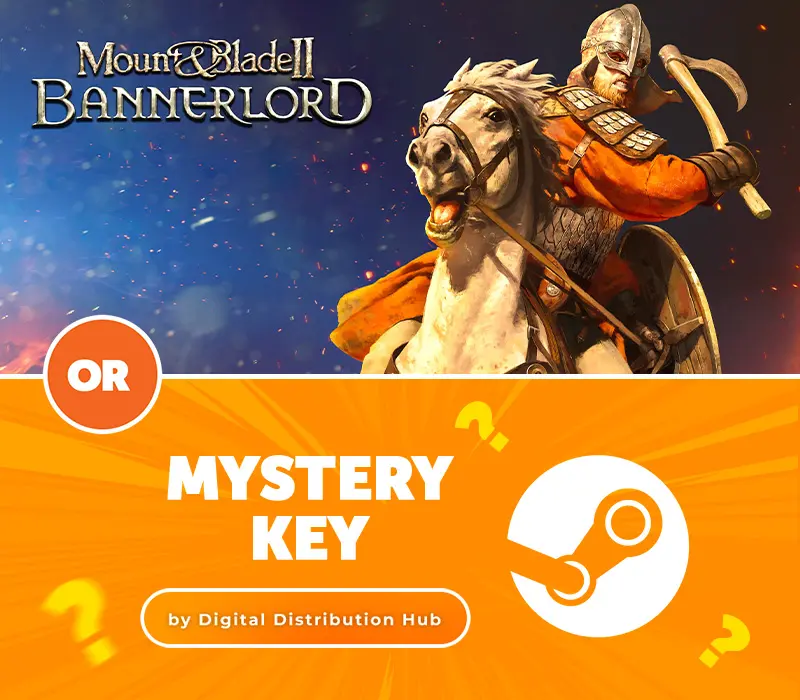 Mount & Blade II: Bannerlord or Mystery Steam CD Key by Digital Distribution Hub