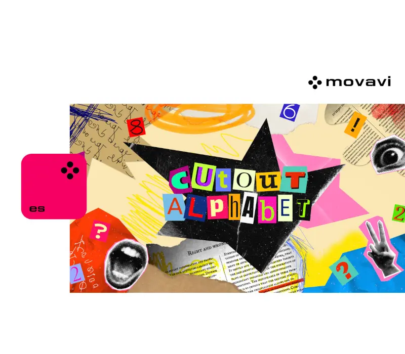 Movavi Video Editor 2025 - Cutout Alphabet Pack DLC PC Steam CD Key