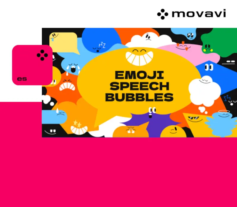 Movavi Video Editor 2025 - Emoji Speech Bubbles Pack DLC PC Steam CD Key