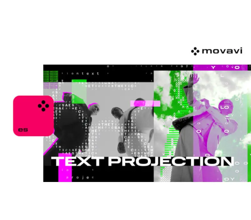 Movavi Video Editor 2025 - Text Projection Overlay Pack DLC PC Steam CD Key