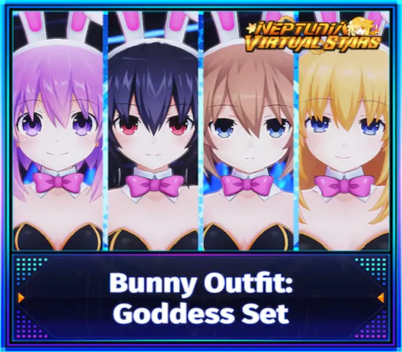 Neptunia Virtual Stars - Bunny Outfit: Goddess Set DLC PC Steam CD Key