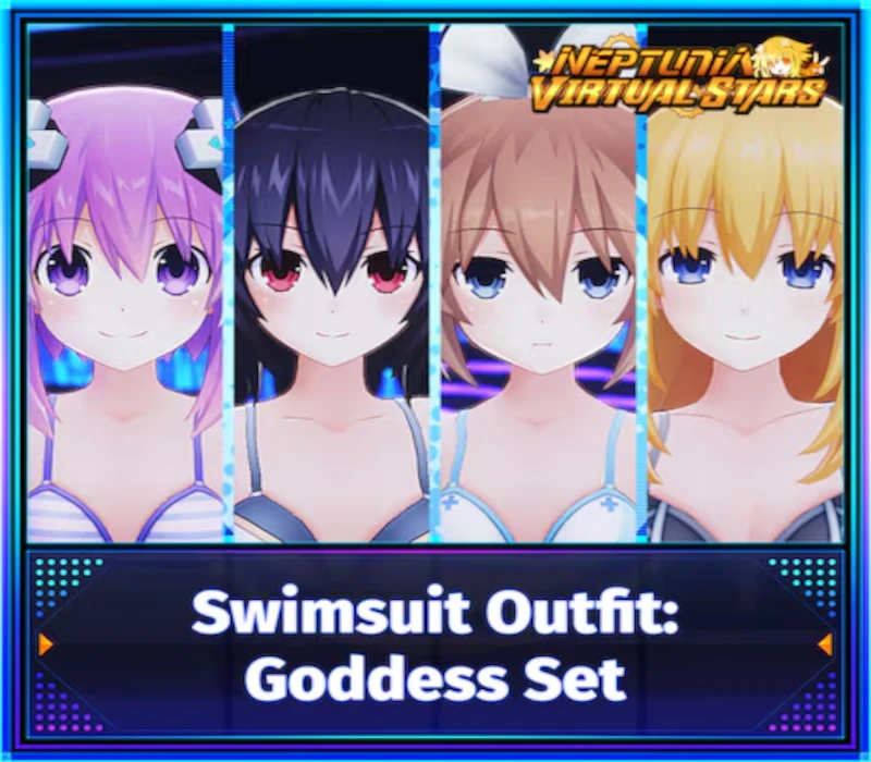 Neptunia Virtual Stars - Swimsuit Outfit: Goddess Set DLC EU PC Steam CD Key