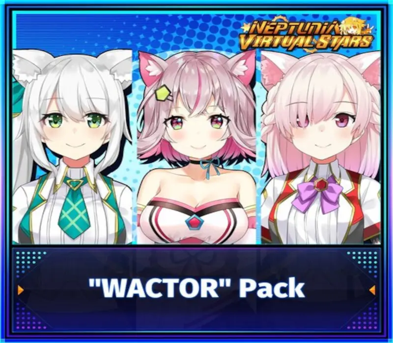 Neptunia Virtual Stars - WACTOR Pack DLC PC Steam CD Key