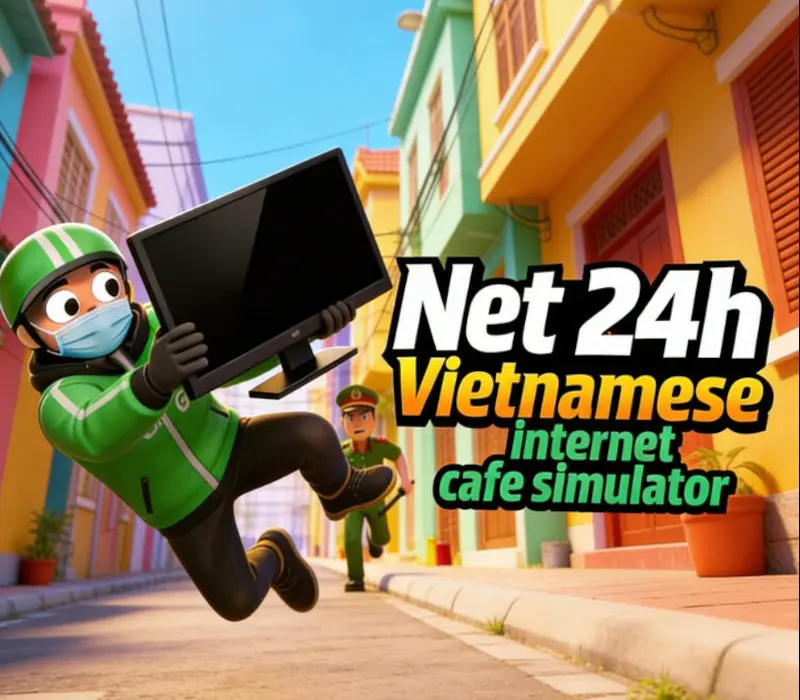 Net 24h: Vietnamese Internet Cafe Chaos PC Steam CD Key