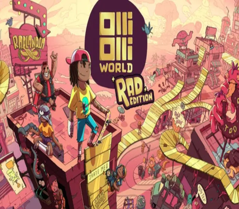 OlliOlli World: Rad Edition PC Steam CD Key (valid until June 2027)