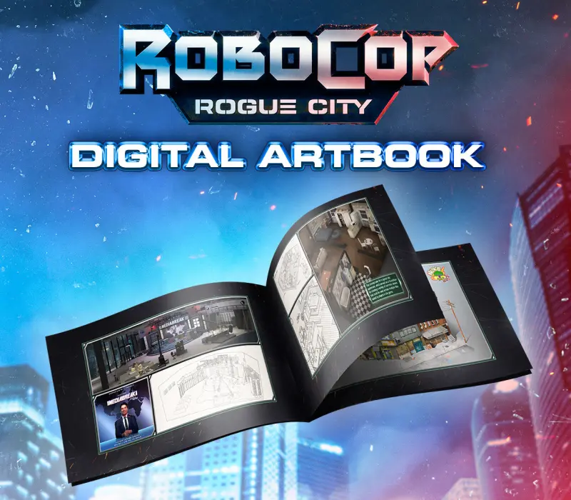 Robocop: Rogue City - Digital Artbook DLC EU PC Steam CD Key