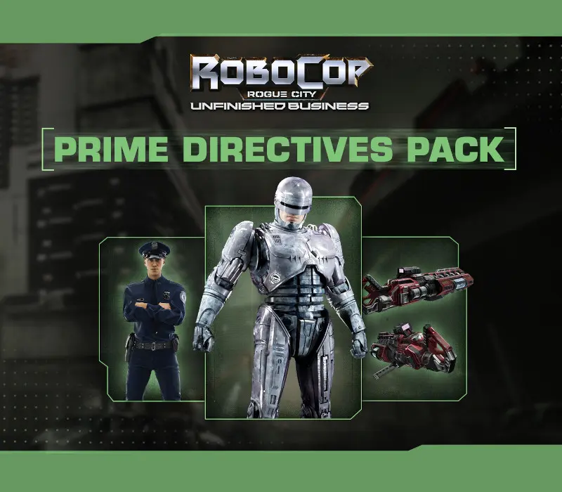 Robocop Rogue City Unfinished Business - Prime Directives Pack DLC EU PC Steam CD Key