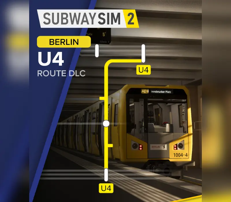 SubwaySim 2 - Berlin Route DLC: U4 PC Steam CD Key
