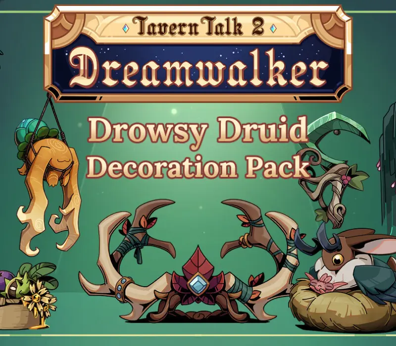 Tavern Talk 2: Dreamwalker - Drowsy Druid (Decoration Pack) DLC PC Steam CD Key
