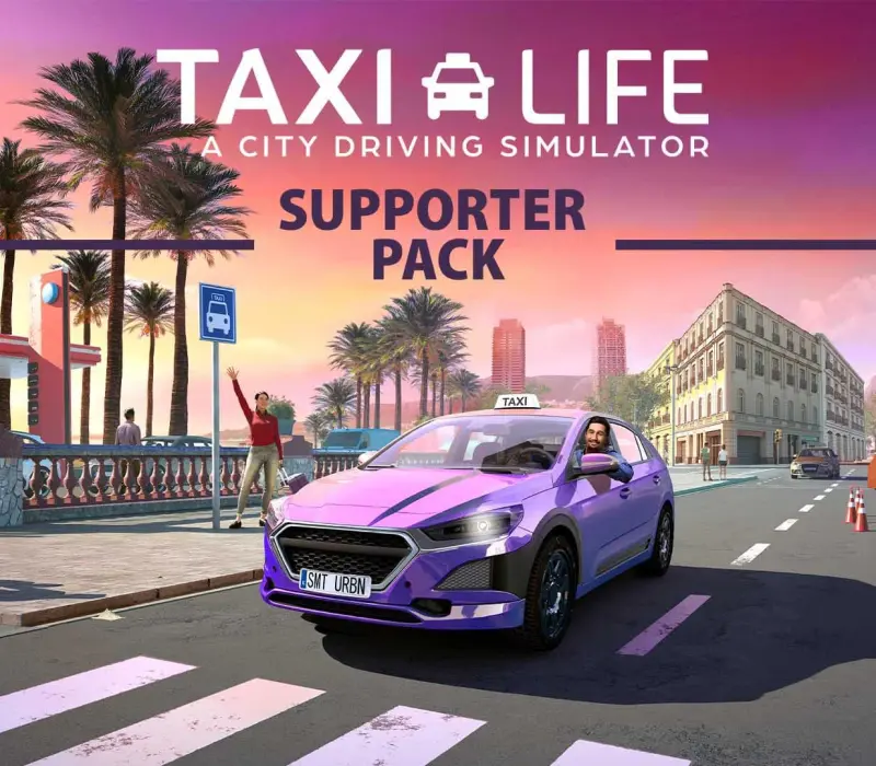 Taxi Life: A City Driving Simulator - Supporter Pack DLC EU PC Steam CD Key