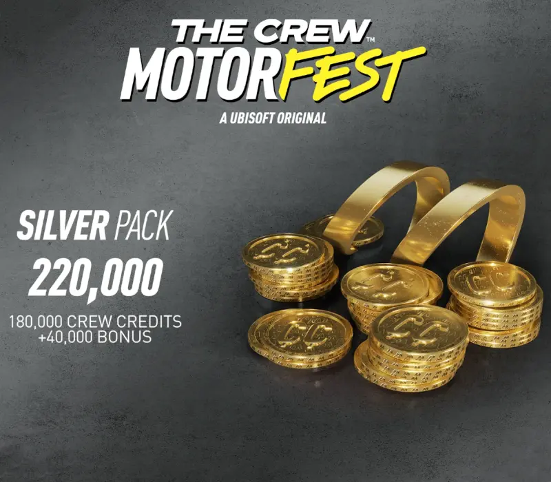 The Crew Motorfest VC Silver Pack - 220,000 Crew Credits DLC XBOX One / Xbox Series X|S CD Key