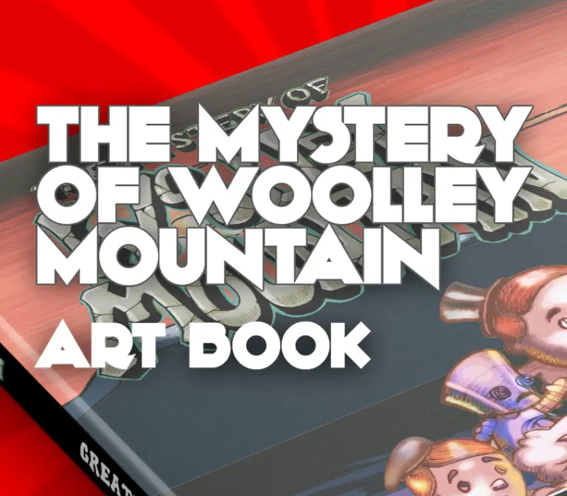 The Mystery Of Woolley Mountain  - Art Book DLC PC Steam CD Key