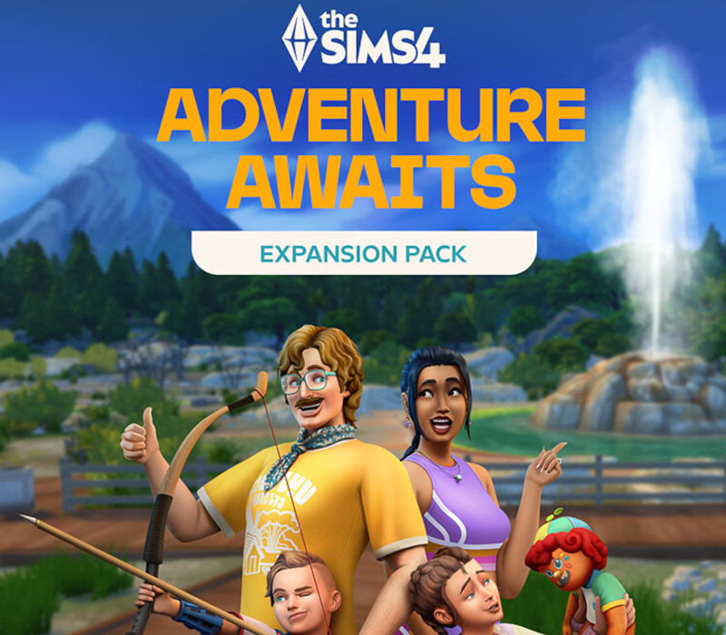 The Sims 4 - Adventure Awaits Expansion Pack DLC PC EA App CD Key