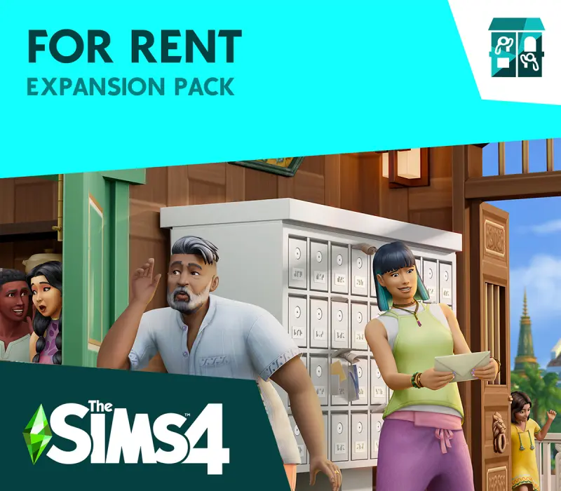 The Sims 4 - For Rent Expansion Pack DLC US XBOX One / Xbox Series X|S CD Key