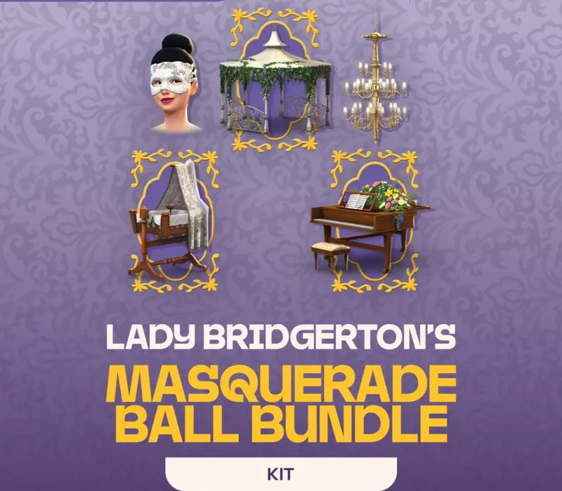 The Sims 4 - Lady Bridgerton’s Masquerade Ball Bundle DLC XBOX One / Xbox Series X|S CD Key