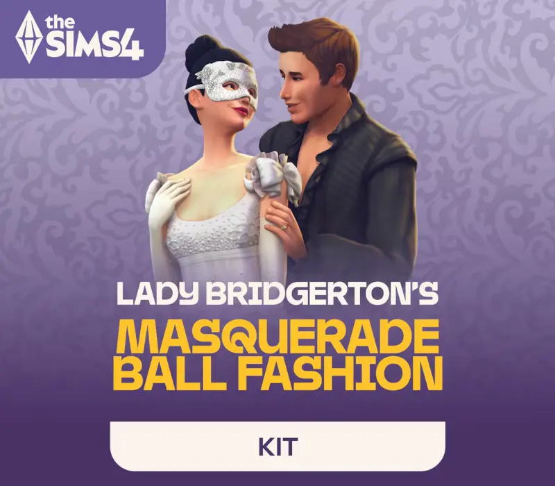 The Sims 4 - Lady Bridgerton’s Masquerade Ball Fashion Kit DLC DLC PC Steam CD Key