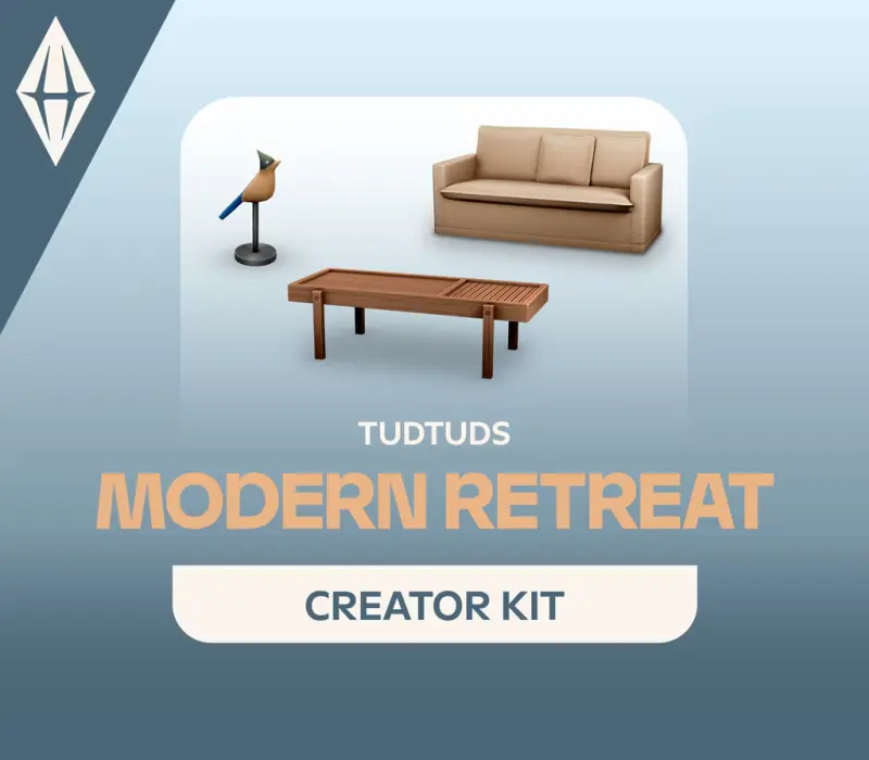 The Sims 4 - Modern Retreat Kit DLC PC EA App CD Key