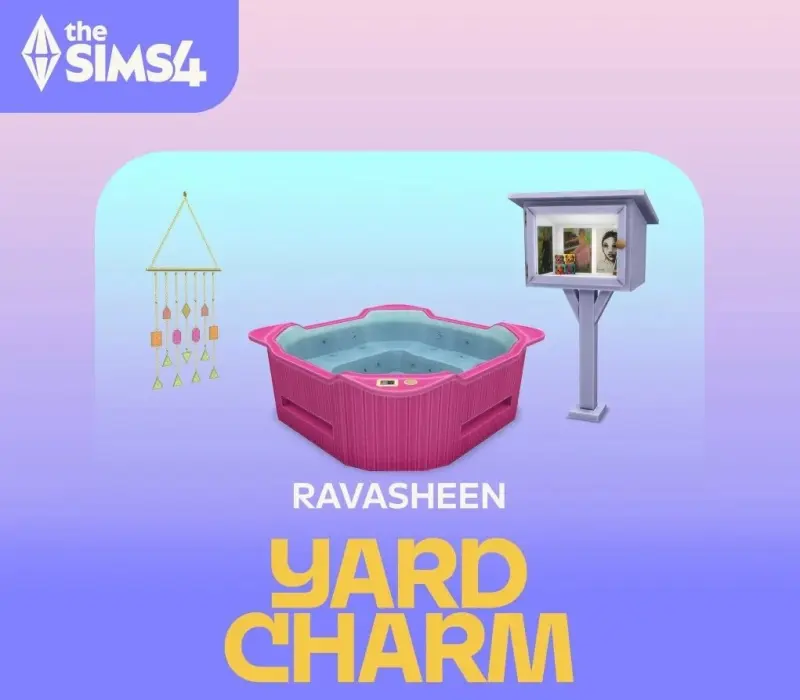 The Sims 4 - Ravasheen's Yard Charm Kit DLC PC EA App CD Key