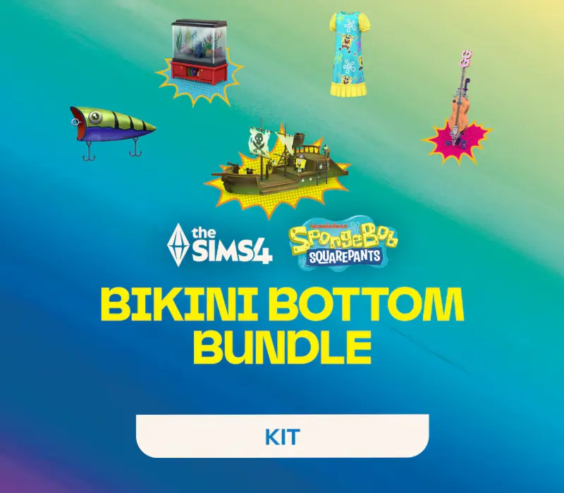 The Sims 4 - SpongeBob Bikini Bottom Bundle DLC XBOX One / Xbox Series X|S CD Key